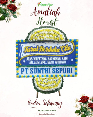 Papan Bunga Duka di Cibugel