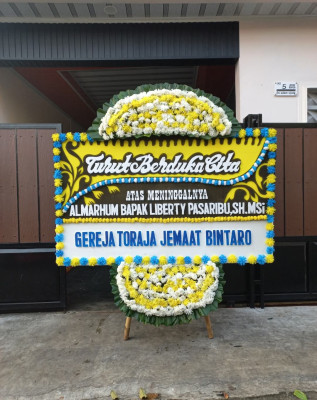Papan Bunga Duka di Cibugel