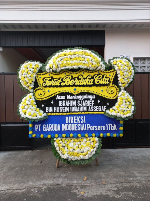 Papan Bunga Duka di Cibugel