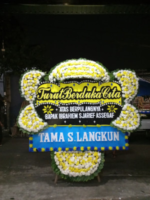 Papan Bunga Duka di Cibugel