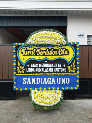 Papan Bunga Duka di Cibugel